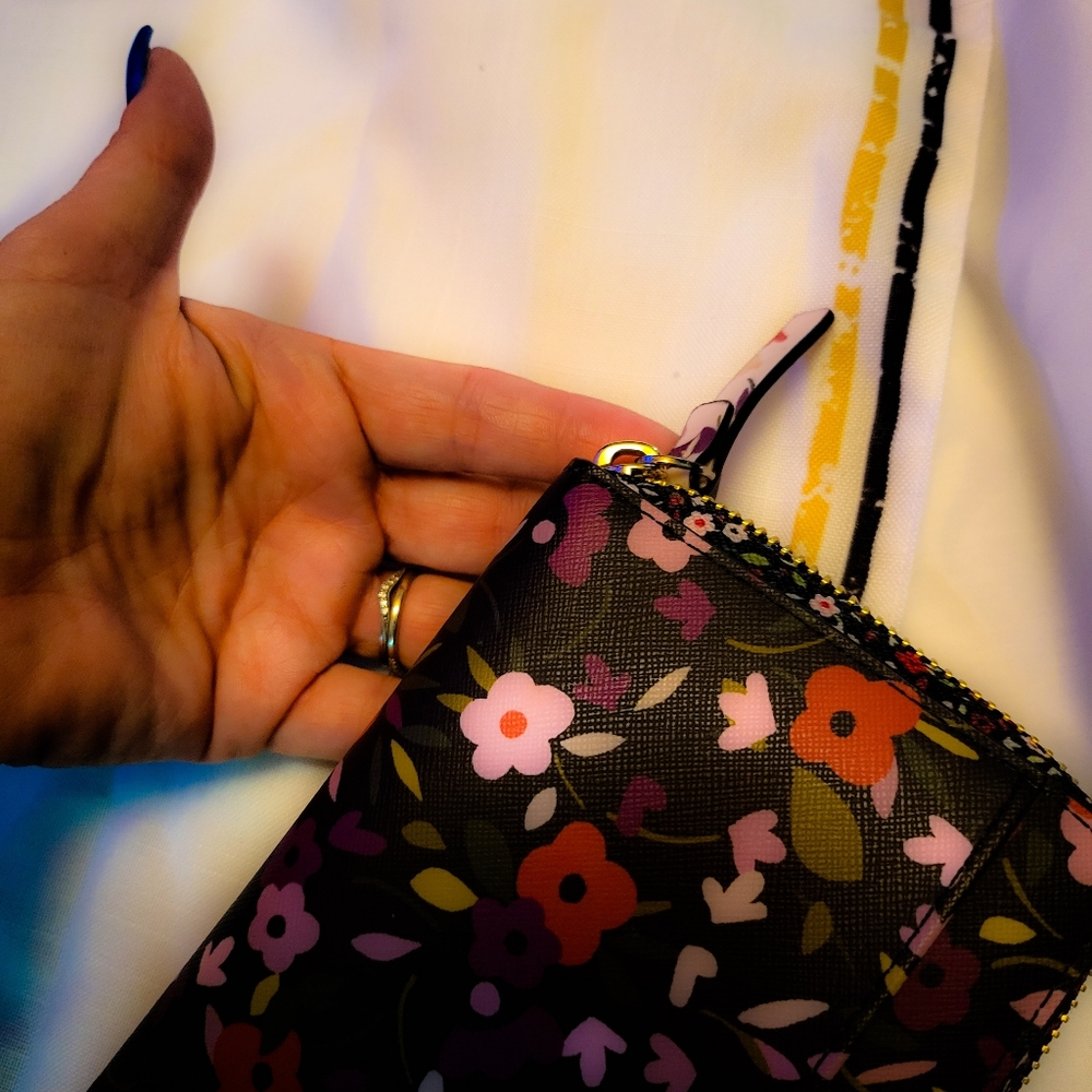 SOLD New York Laurel Way Embellished Reese Satchel and Cameron Street boho - Picture 5 of 12